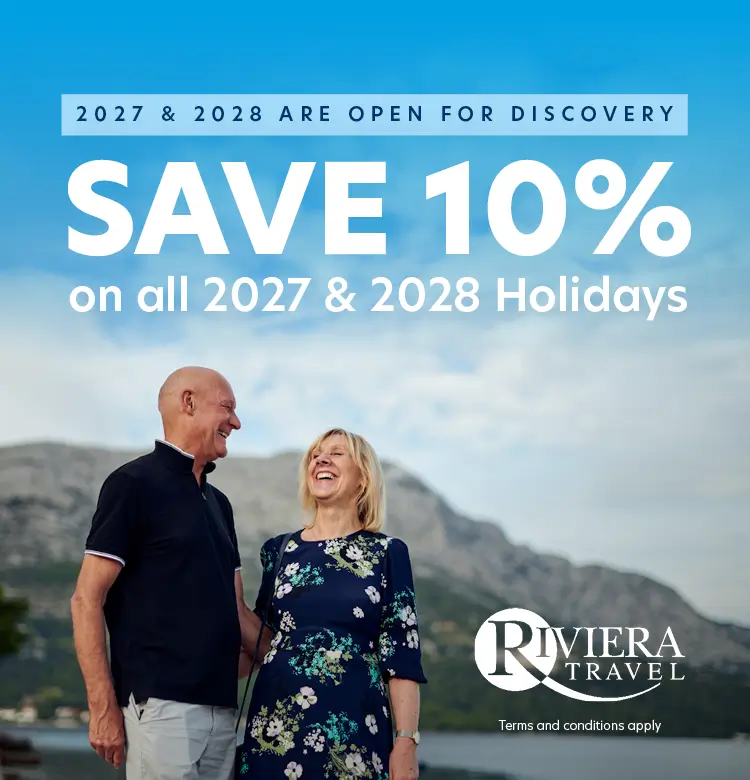 Riviera Save 10% on 27 & 28